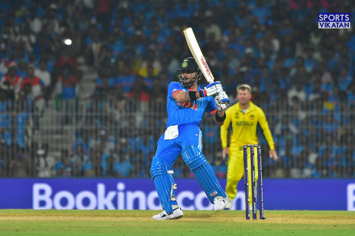 INDvAUS: `சிங்கம் இறங்குனா காட்டுக்கு விருந்து!'- அதிரடி ஆட்டத்தின் புகைப்படத் தொகுப்பு| Photo Album