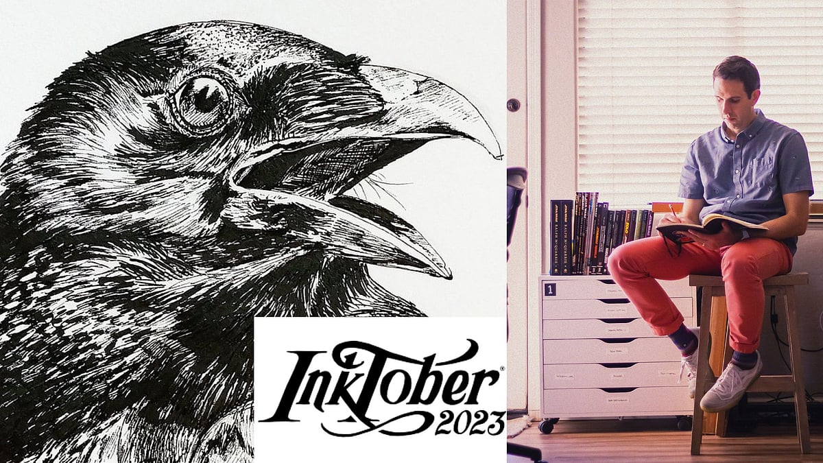 Inktober 2023: `ஐயா... இந்த இங்க்டோபர்ன்னா என்னங்கய்யா?' விளையாட்டாகத் தொடங்கப்பட்ட சவாலின் கதை!