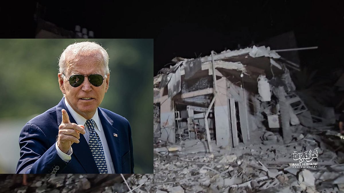 காஸா மருத்துவமனை: `இஸ்ரேல் மீது இருக்கும் நம்பிக்கையும் எதிர்பார்ப்பும்..!' - ஜோ பைடன் சொல்வதென்ன?