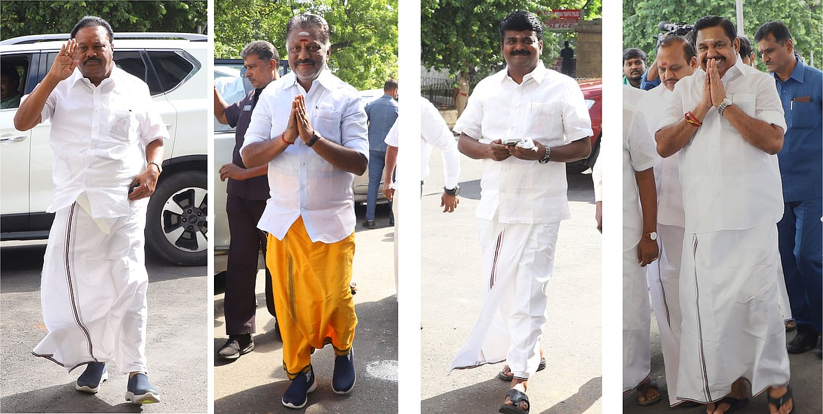 என்ட்ரி கொடுத்த இபிஎஸ், ஓபிஎஸ்... ஃபுல் பிரசென்ட் பாஜக! - சட்டசபை ஸ்பாட் விசிட் | Photo Album