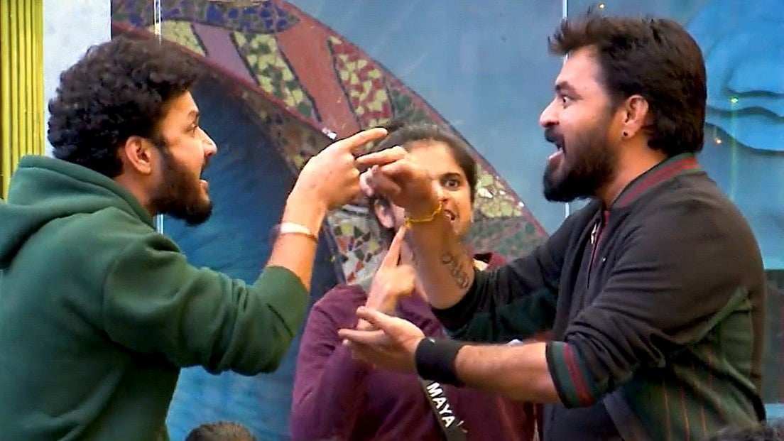 Bigg Boss 7: மோதிக் கொண்ட தினேஷ் - விஷ்ணு; இந்தச் சண்டைக்குக் காரணம் அந்தக் காவல்நிலையப் புகார்தானா?