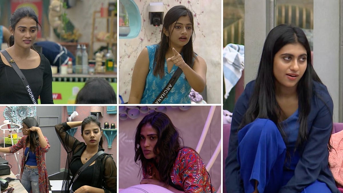 Bigg Boss 7 Day 32: `நாம ஏன் ரொமான்ஸ் பண்ணக்கூடாது!'- பூர்ணிமாவிடம் தூதுவிடும் விஷ்ணு!