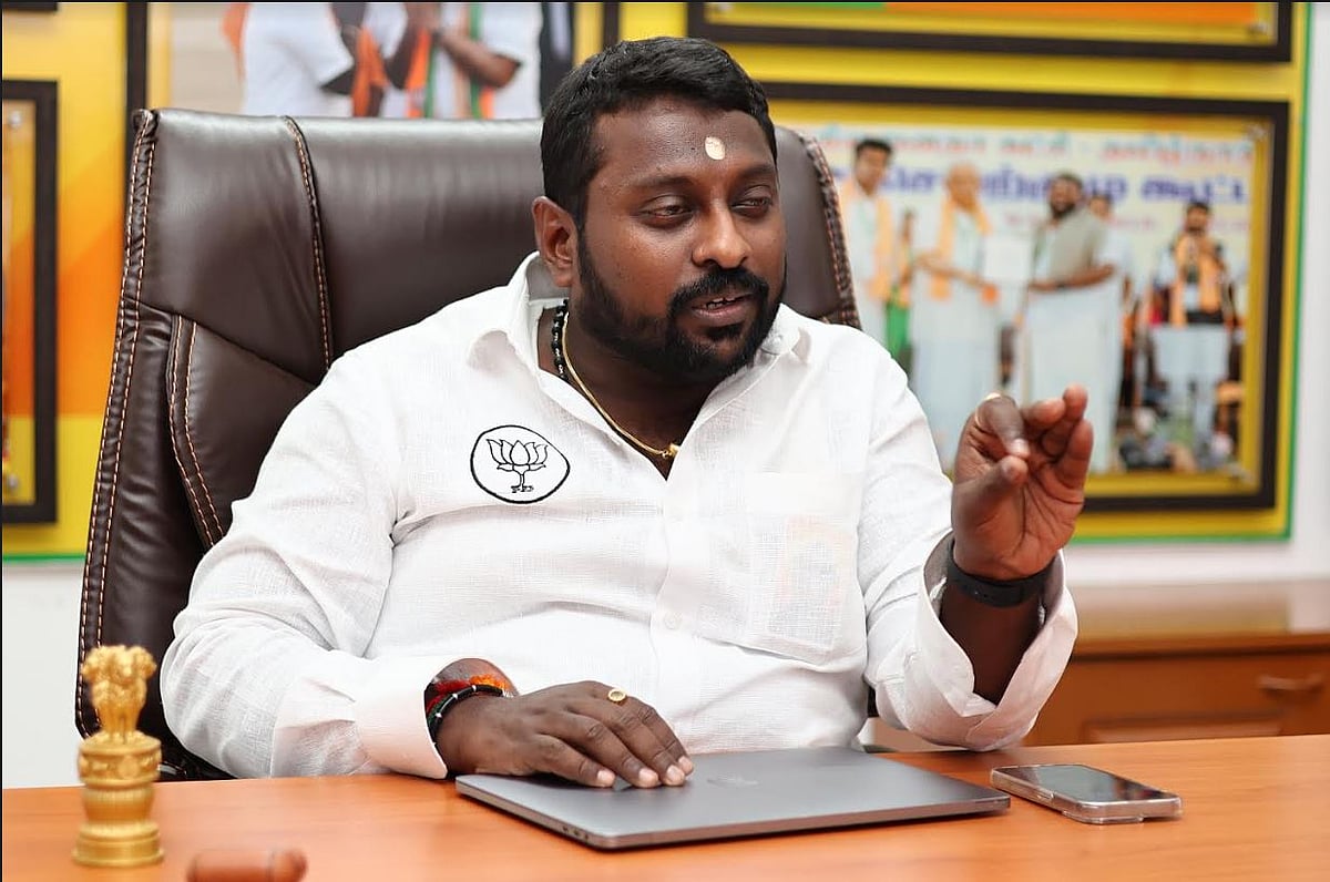 `பாஜக பாதயாத்திரைக்கு திருமாவை அழைப்போம்..!' - எஸ்.ஜி.சூர்யா ட்விஸ்ட்