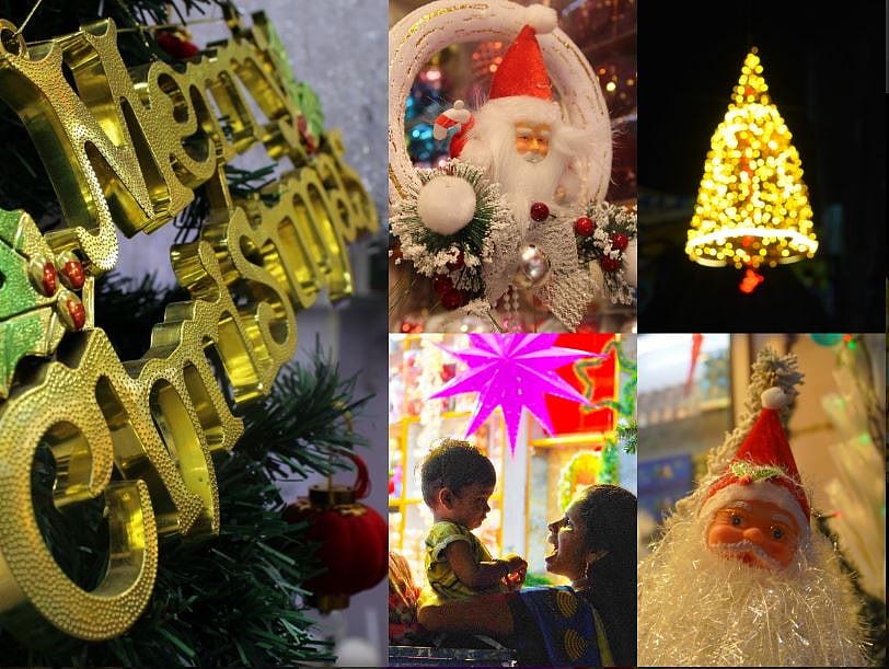 கிறிஸ்துமஸ்: வீட்டை அலங்கரிக்க அலங்கார பொருள்களை வாங்கி செல்லும் மக்கள்! | Photo Album