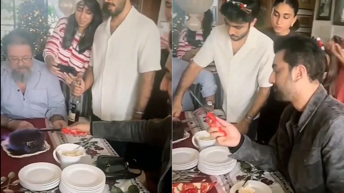 Ranbir Kapoor: கேக்கில் மது; `ஜெய் மாதா' கோஷம் - கிறிஸ்துமஸ் கொண்டாடிய ரன்பீர் கபூர் மீது புகார்!