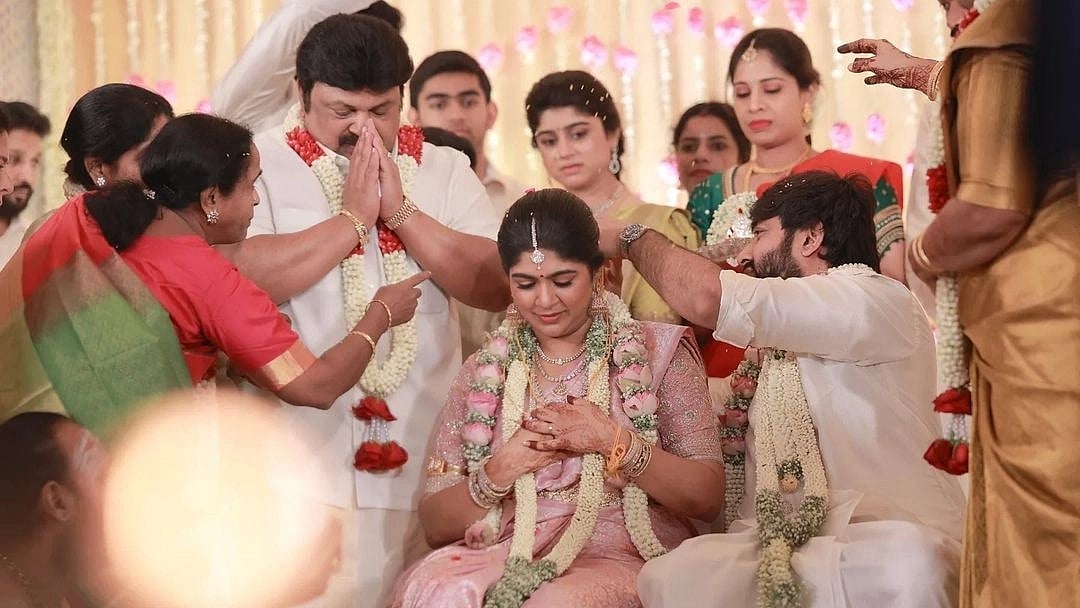 ரஜினி, கமல், சூர்யா... ஆதிக் ரவிச்சந்திரன் - ஐஸ்வர்யா பிரபு திருமணம்; சிவாஜி வீட்டுக் கல்யாண ஆல்பம்!