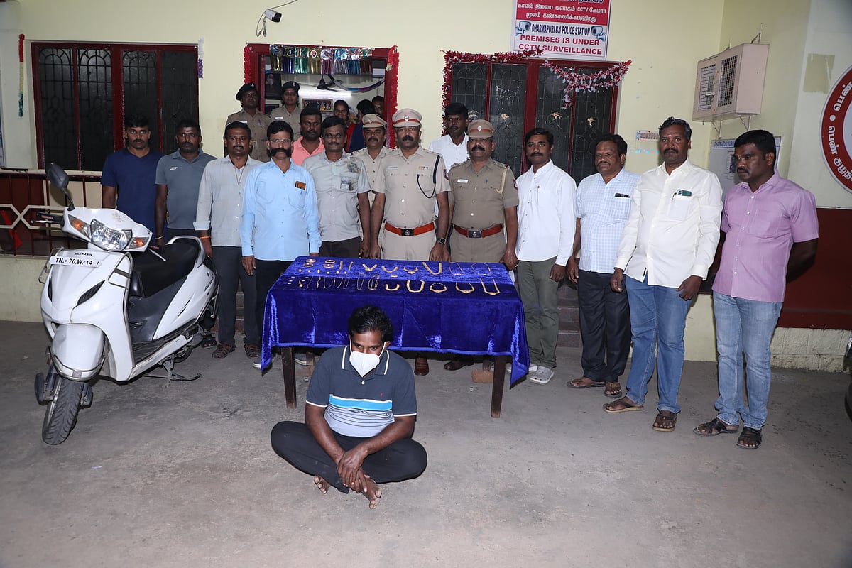 சேலம், தருமபுரியில் தொடர் திருட்டு... சிசிடிவி-யால் சிக்கிய ஆந்திர நபர் - என்ன நடந்தது?