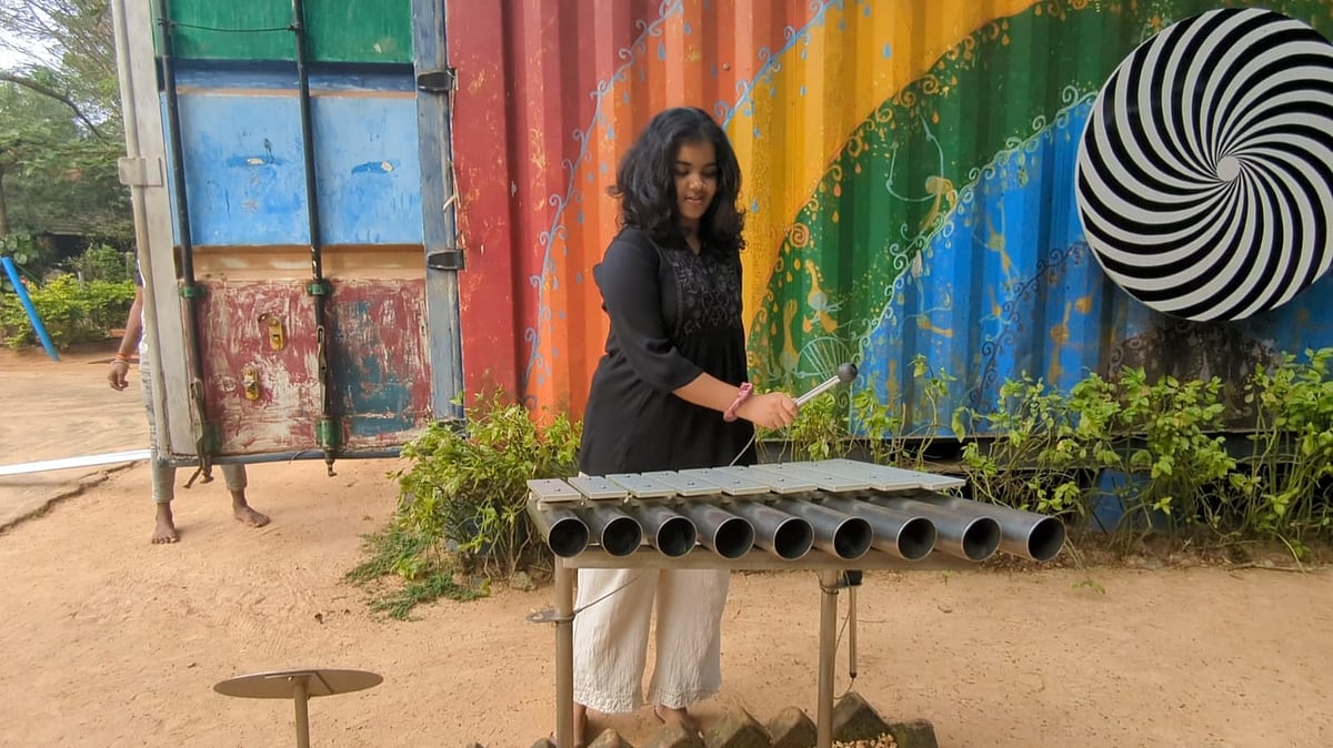 Auroville: `ஸ்வரம்' ஆரோவிலின் சவுண்டு கார்டன்| Photo Album 