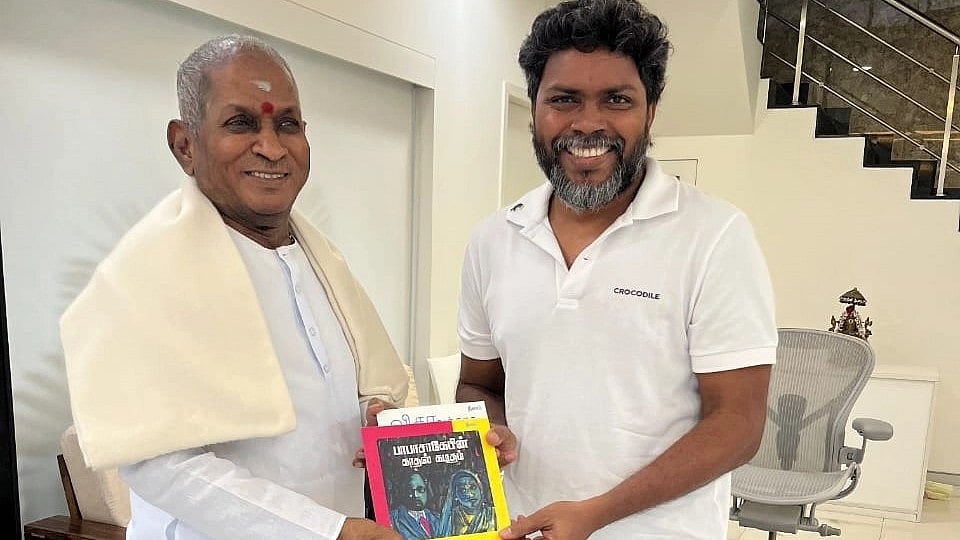 `பாபாசாகேபின் காதல் கடிதம்' நூலும் `வேட்டுவம்' படமும் - இளையராஜா - பா.இரஞ்சித் சந்திப்பின் பின்னணி!