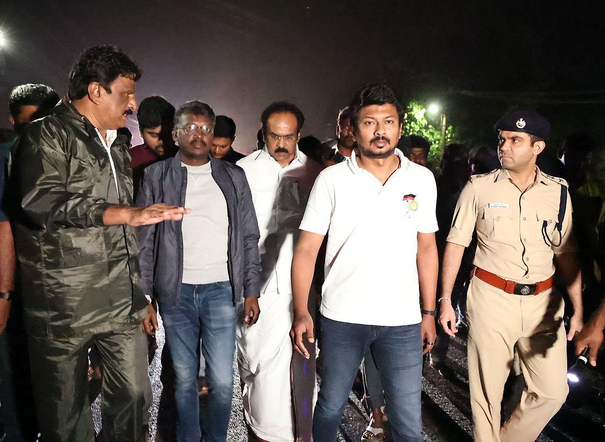 `வெள்ள’ அரசியல் களத்தில் பேசுபொருளான உதயநிதி `பேச்சு’ - மக்களிடம் எடுபடுமா?!