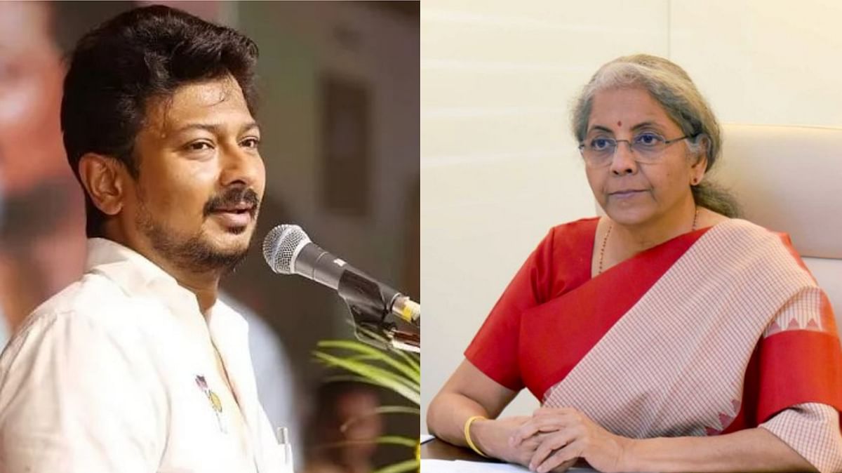 உதயநிதி ஸ்டாலின் - நிர்மலா சீதாராமன்