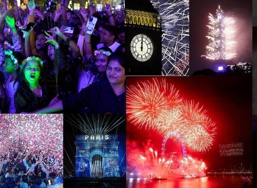 2024: `புத்தாண்டின் முதல் நாள் இது.!’ - உலகெங்கும் களைகட்டிய புத்தாண்டு கொண்டாட்டங்கள் | Photo Album