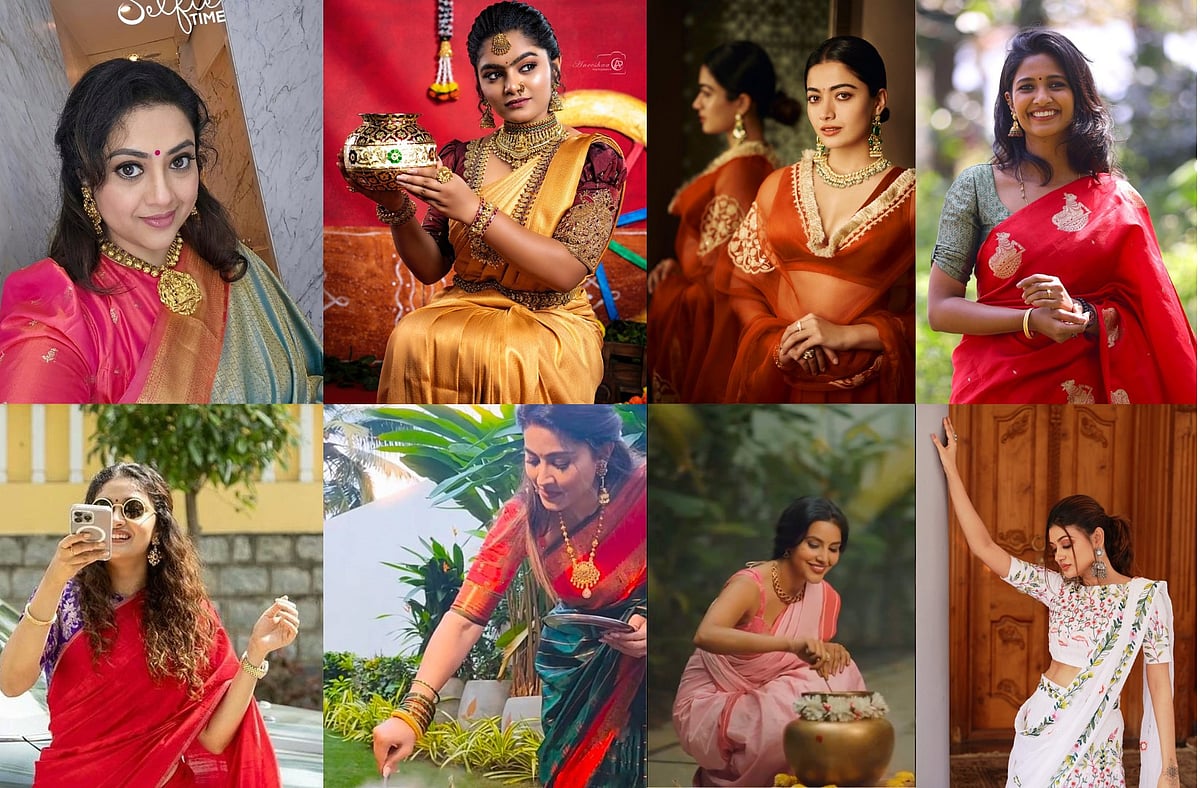 Pongal 2024: சமந்தா, ஓவியா, நிவேதா பெத்துராஜ் நடிகைகளின பொங்கல் க்ளிக்ஸ் | Photo Album