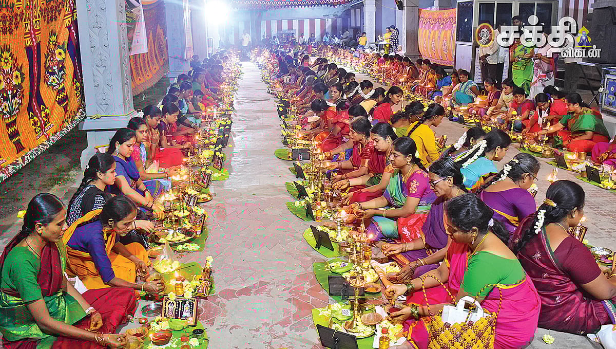 ஏற்றுக தீபம்! போற்றுக தீபம்! - உறையூர் குங்குமவல்லி கோயில் விளக்கு பூஜை; அனுமதி இலவசம்; முழு விவரம்