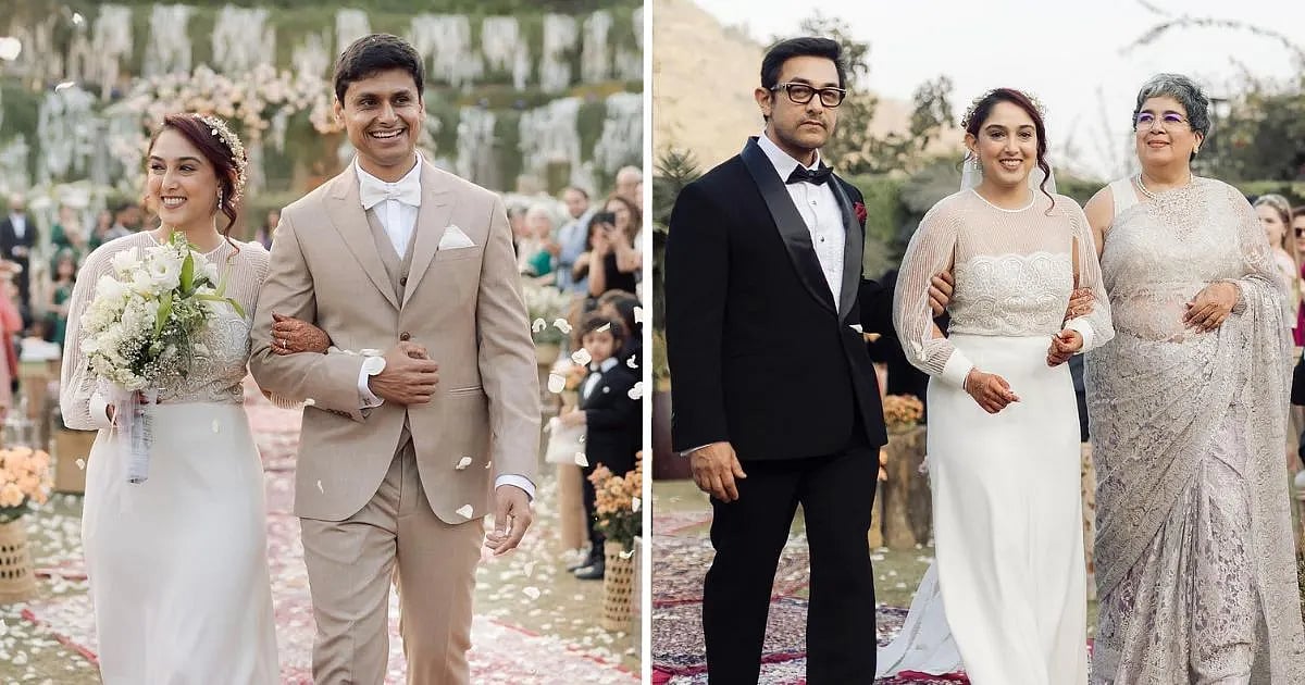 Aamir Khan: 2500 விருந்தினர்கள்; 9 மாநில உணவுகள் - மகளின் திருமண வரவேற்புக்கு ஆமிர் கான் பிளான்!