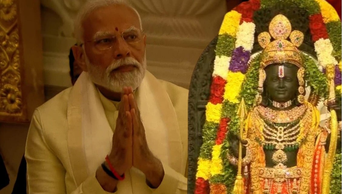 Ayodhya Ram Temple: அயோத்தி கோயிலில் மோடி... பிரதிஷ்டை செய்யப்பட்ட பால ராமர்! | Photo Album