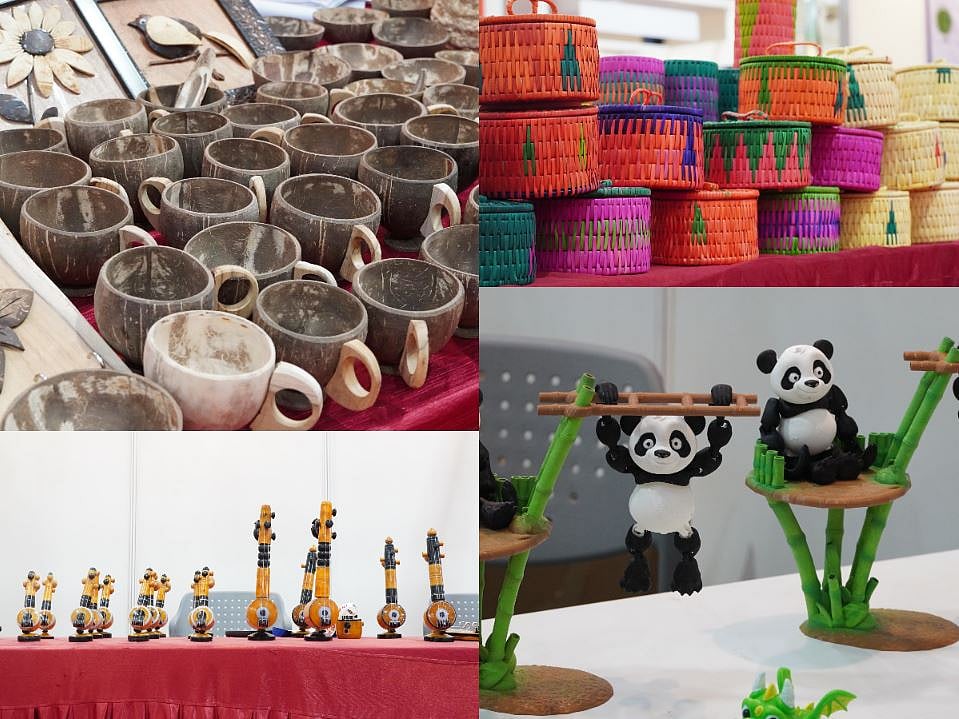 `அணிகலன்கள், டெரக்கோட்டா பொருட்கள்..!’ - ஆதிதிராவிடர், பழங்குடியின தொழில் முனைவோருக்கான கண்காட்சி