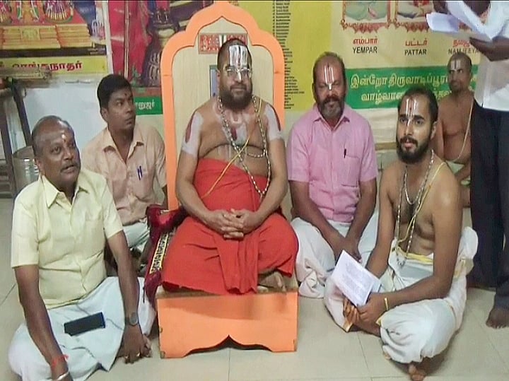 `அறநிலையத்துறைக்குள் ஆய்வு செய்ய முதல்வருக்கு அதிகாரம் கிடையாது!' - ஸ்ரீவில்லிபுத்தூர் ஜீயர்