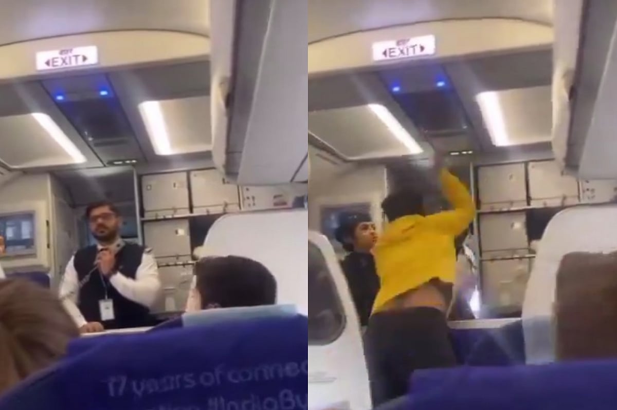 விமானம் புறப்படுவதில் தாமதம்... தகவல் கூறிய விமானியைத் தாக்கிய பயணி! - அடுத்து நடந்தது என்ன? | Video