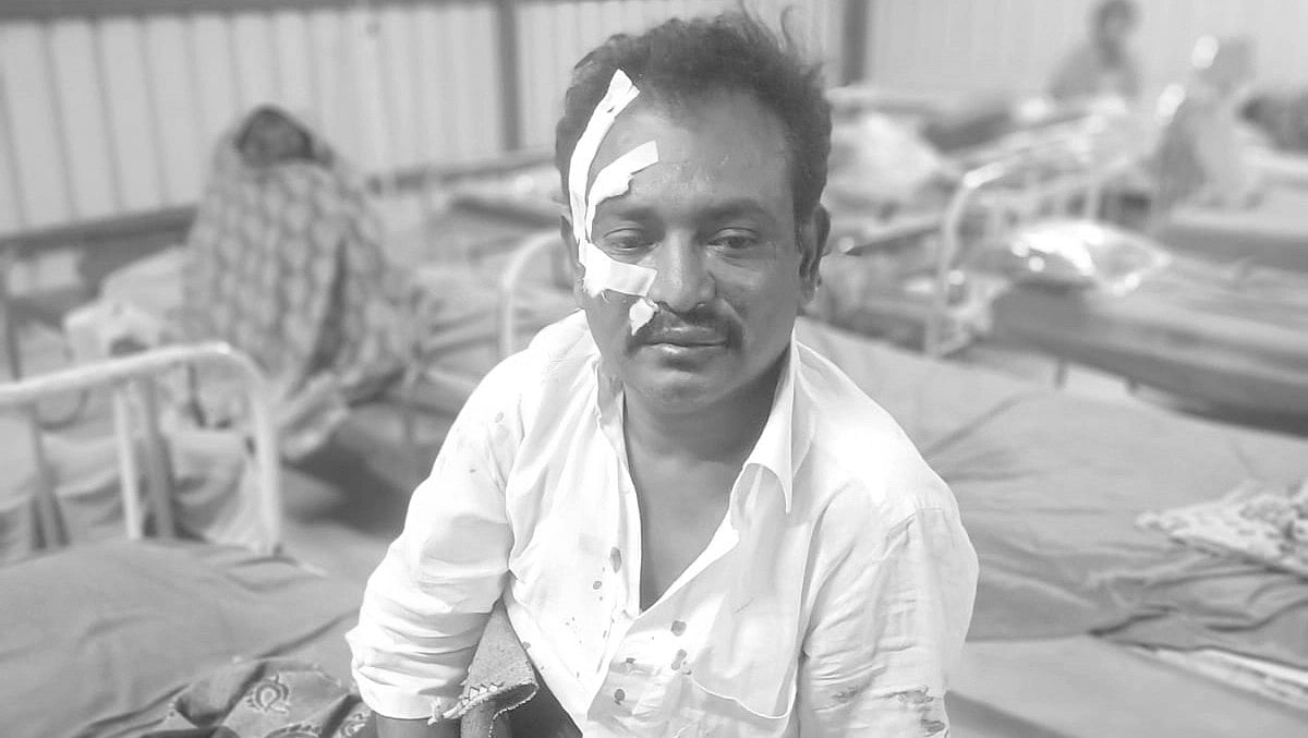 வேலூர்: `ஜெய் ஸ்ரீ ராம் சொல்லக் கூடாது’ - பாஜக மாவட்டச் செயலாளரைத் தாக்கிய மர்ம நபர்கள்!