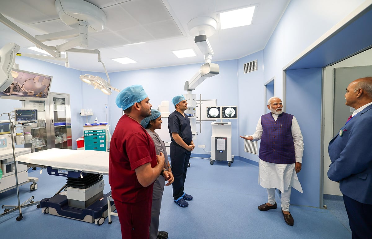 AIIMS: `10 நாள்களில் 7 எய்ம்ஸ் மருத்துவமனைகள்..!' - பிரதமர் மோடி பெருமிதம்