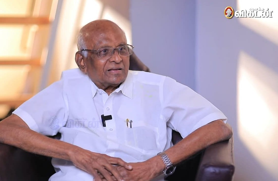 `பெரியாரை பின்பற்றுபவர் என்பதால் என் தந்தையைக் கொல்ல முயன்றனர்!'-  எஸ்.பி.முத்துராமன்  