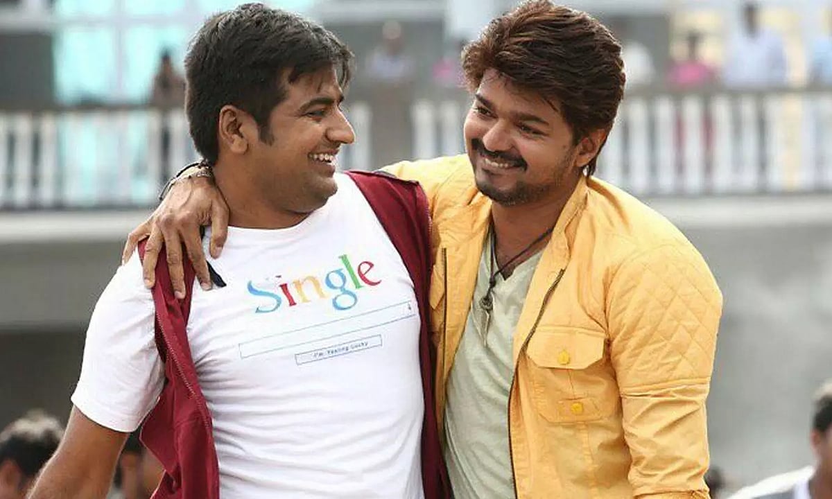 Vijay: `விஜய் சொல்லி அதைக் கேட்கும்போது சந்தோஷமாக இருந்தது' - நடிகர் சதீஷ் நெகிழ்ச்சி 