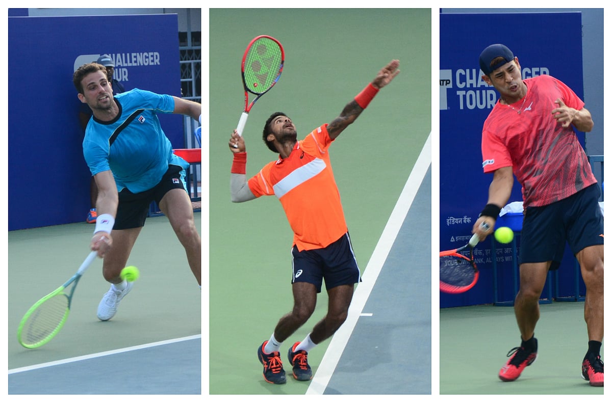 Chennai Open Tennis 2024: ஆண்கள் சர்வதேச டென்னிஸ் சாம்பியன்ஷிப்பின் ஆக்ஷன் படங்கள்! | Photo Album