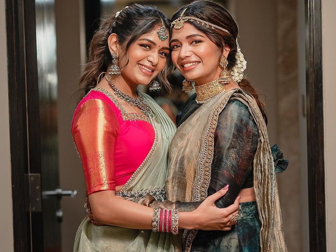 `அக்காவுக்கு நிச்சயதார்த்தம்...' அதிதி ஷங்கர் பகிர்ந்த புகைப்படங்கள்!|Photo Album