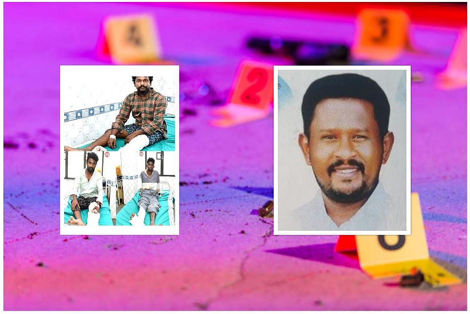 மதுரை பாஜக நிர்வாகி கொலை - கைது செய்யப்பட்டவர்கள் கல்குவாரி பள்ளத்தில் குதித்ததில் கால் முறிவு!