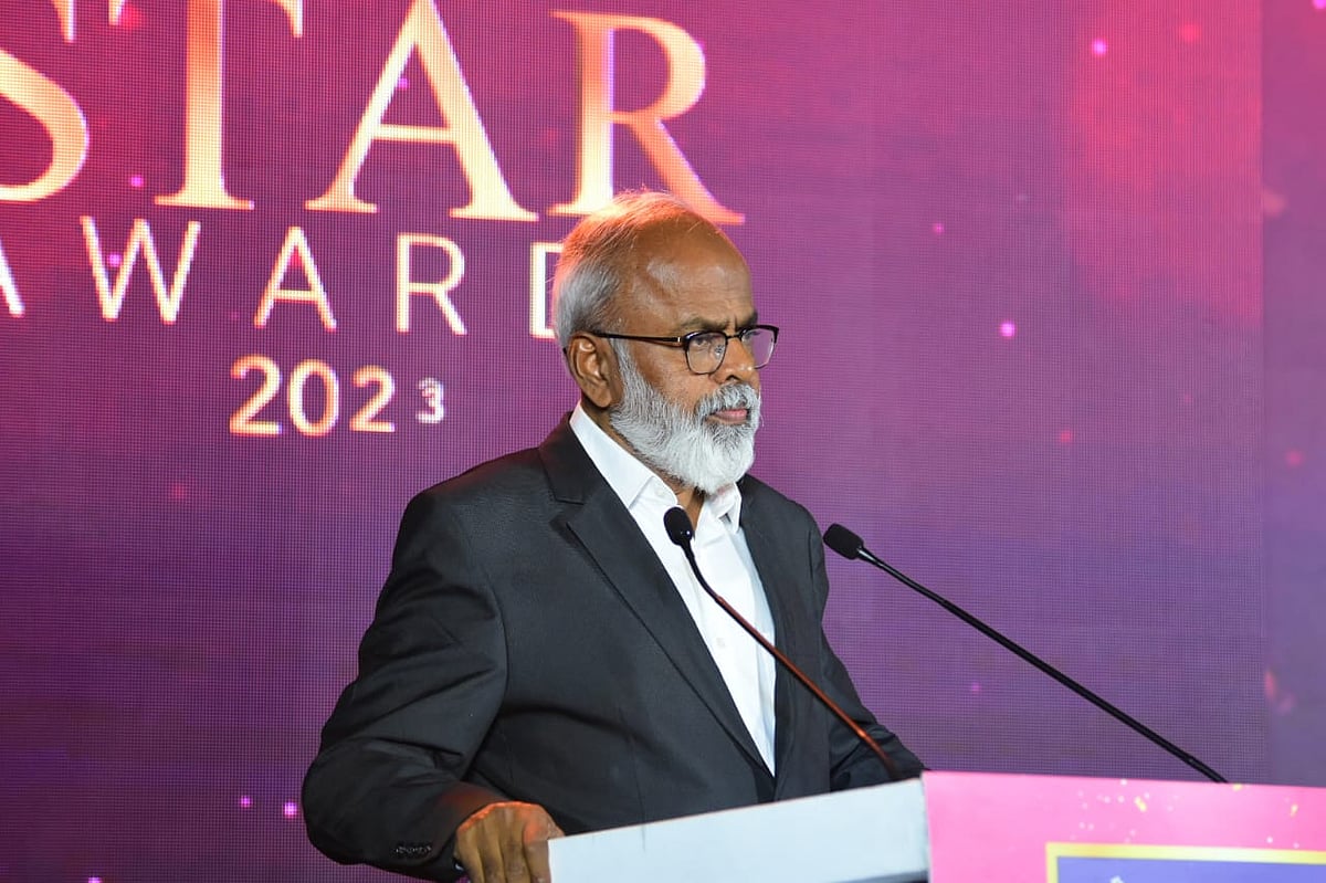 ``தொழிலில் வெற்றி பெற என்னென்ன தேவை...?'' தைரோகேர் வேலுமணியின் `பஞ்ச்' பேச்சு!