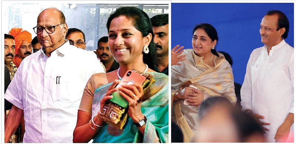 சரத் பவார் மகள் vs அஜித் பவார் மனைவி... பாராமதியில் நேருக்கு நேர் சந்திக்கும் பவார் வீட்டு பெண்கள்!