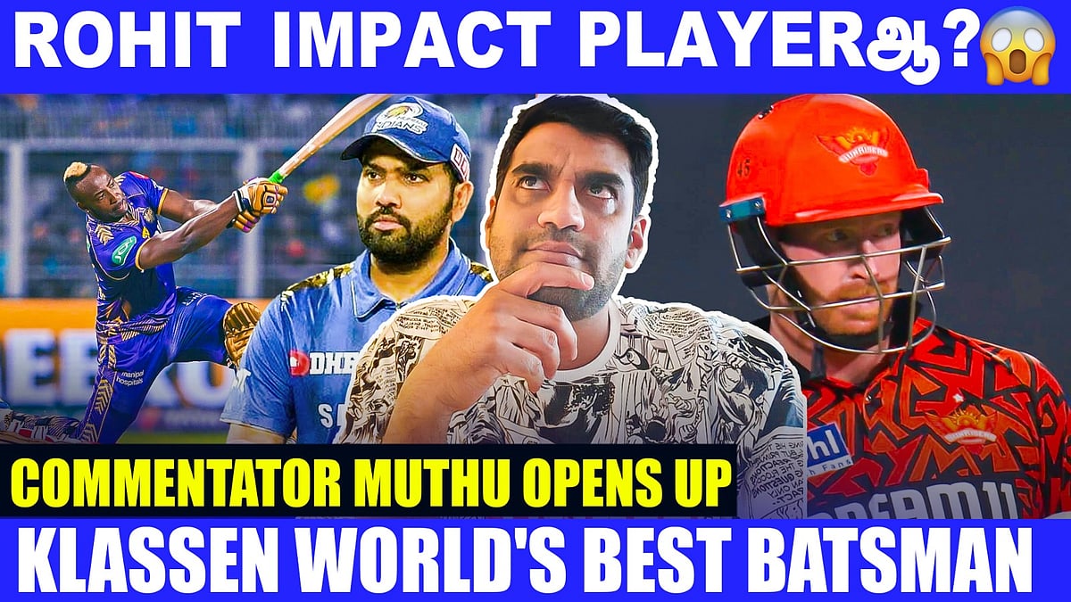 KKRvSRH: `ஸ்டார்க் ஒரு 2 கோடிய திரும்ப கொடுத்துருங்க...' - கமென்டேட்டர் முத்து கலாய்!