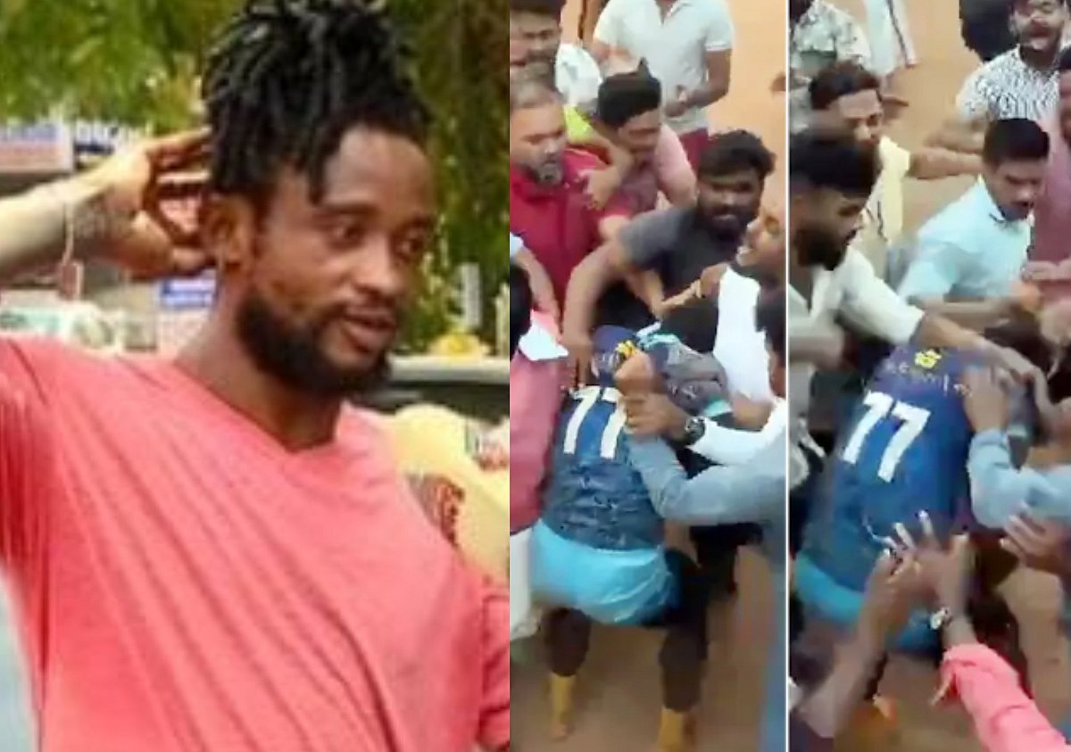 Kerala: ஆப்ரிக்கக் கால்பந்து வீரர் மீது நடந்த தாக்குதல்; நெட்டிசன்கள் கண்டனம்!