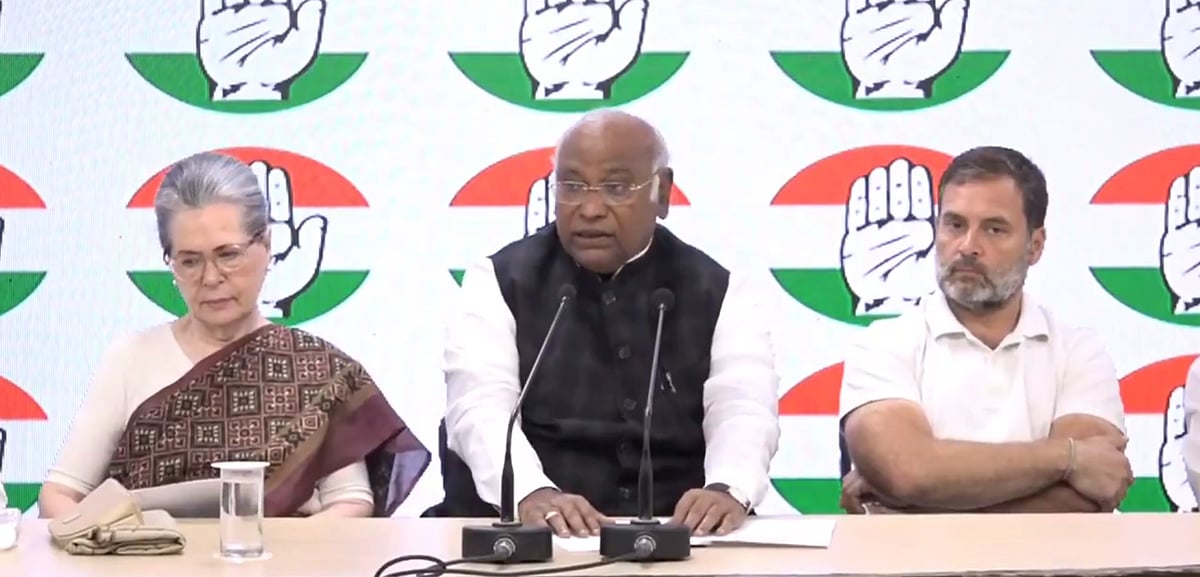  `பாசிச ஆட்சியை இந்தியா கூட்டணி தொடர்ந்து எதிர்க்கும்...' - மல்லிகார்ஜுன கார்கே