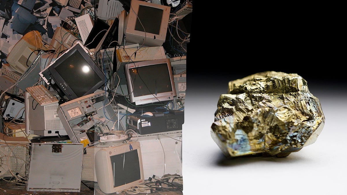 E-waste: கம்ப்யூட்டர் 
கழிவிலிருந்து தங்கம்; 20 பழைய கம்ப்யூட்டரில் 450 மி.கி தங்கம்!