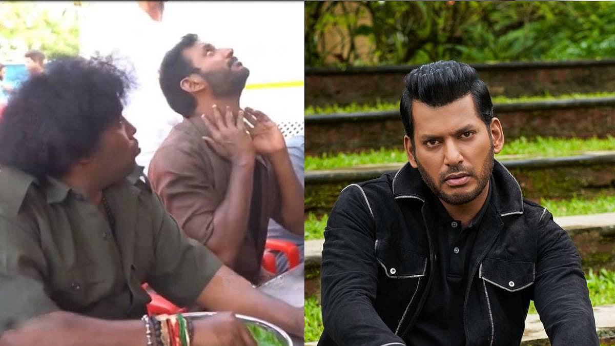 Vishal: `சாப்பிடும் முன் கடவுளை வணங்குவது ஏன்?' -நடிகர் விஷால் விளக்கம்!