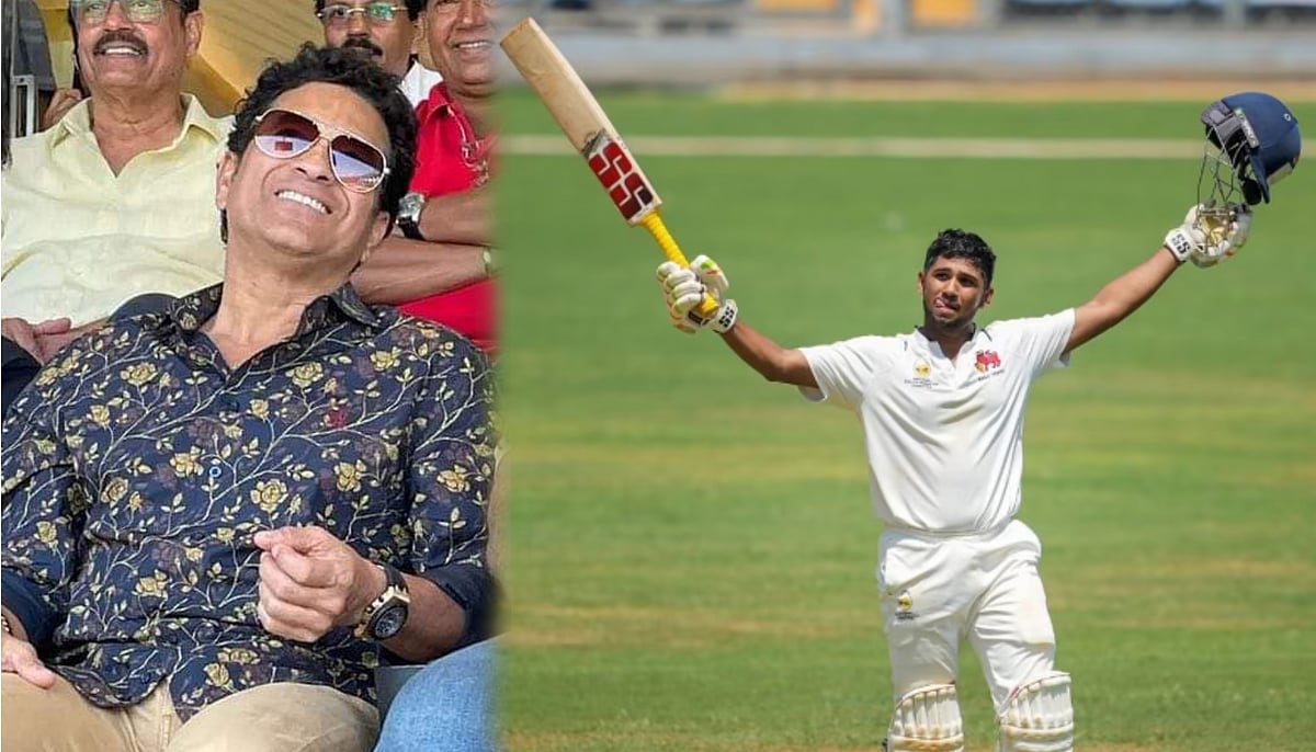 Musheer Khan: சச்சினின் 29 ஆண்டுக்கால சாதனை; அவர் முன்னிலையிலேயே முறியடித்த சர்ஃபராஸ் தம்பி முஷீர்!