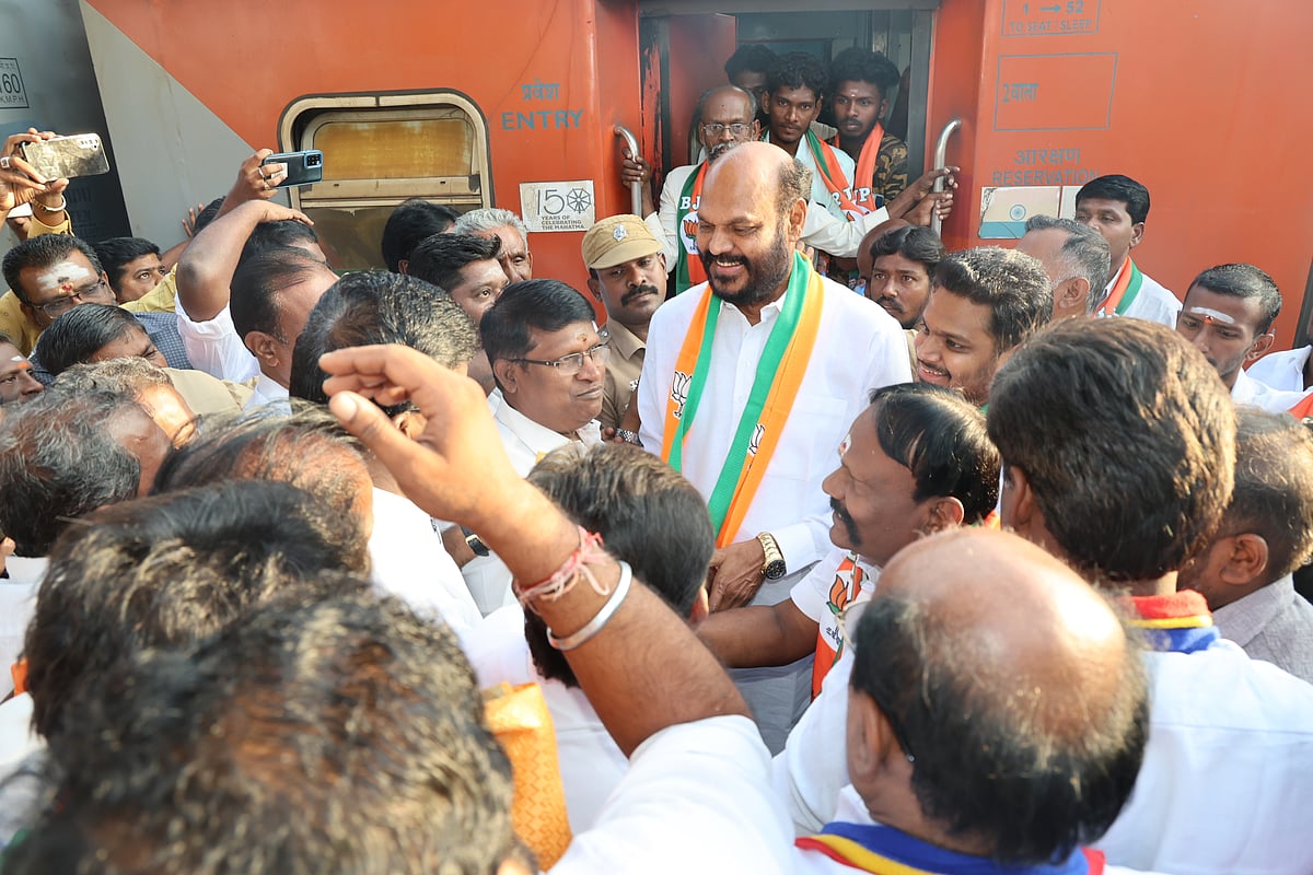 `தென்காசியில் வெற்றி வாய்ப்பு பிரகாசமாக உள்ளது!' - பாஜக வேட்பாளர் ஜான் பாண்டியன்