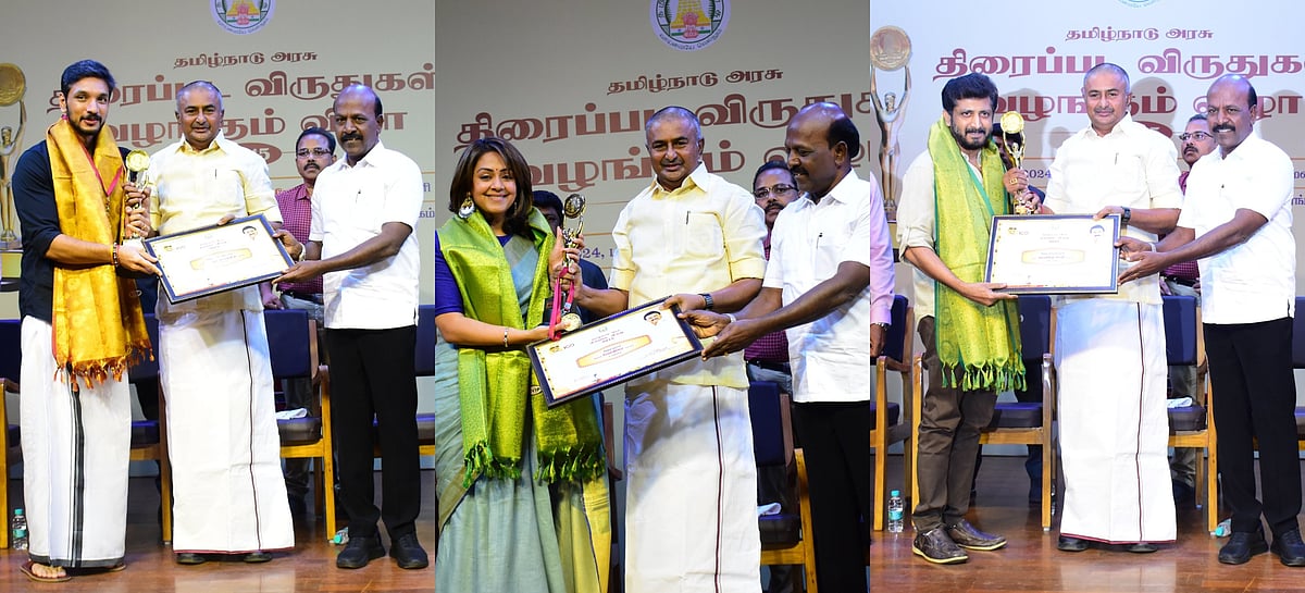 ஜோதிகா, கௌதம் கார்த்திக் முதல் சுதா கொங்கரா வரை - தமிழ்நாடு அரசு திரைப்பட விருதுகள் விழா 2015!