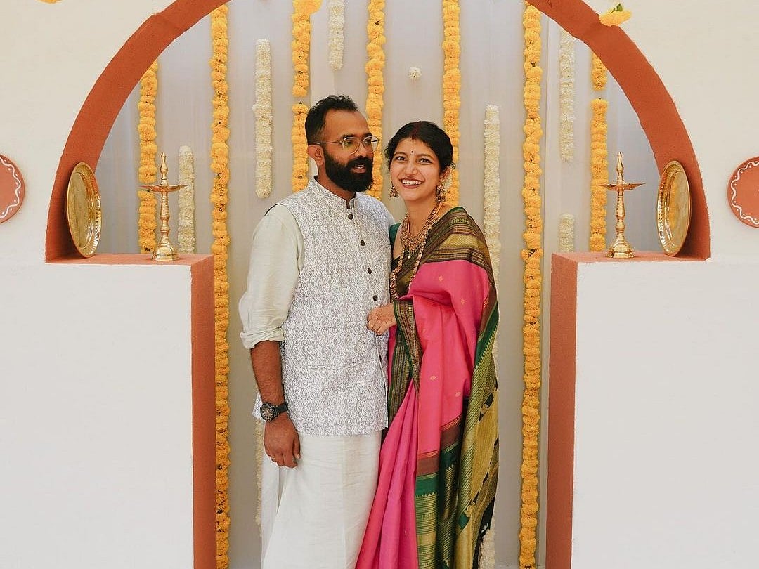 Meetha Raghunath: `குட் நைட்' நாயகி மீதா ரகுநாத் திருமணம்! - வைரலாகும் புகைப்படங்கள்