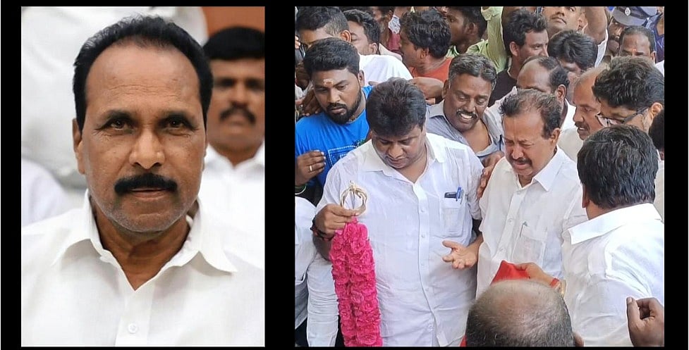 ரத்த வாந்தி... பிரசார மேடையில் மயக்கம்; திமுக எம்.எல்.ஏ புகழேந்தி உயிரிழப்பு! - கண் கலங்கிய பொன்முடி