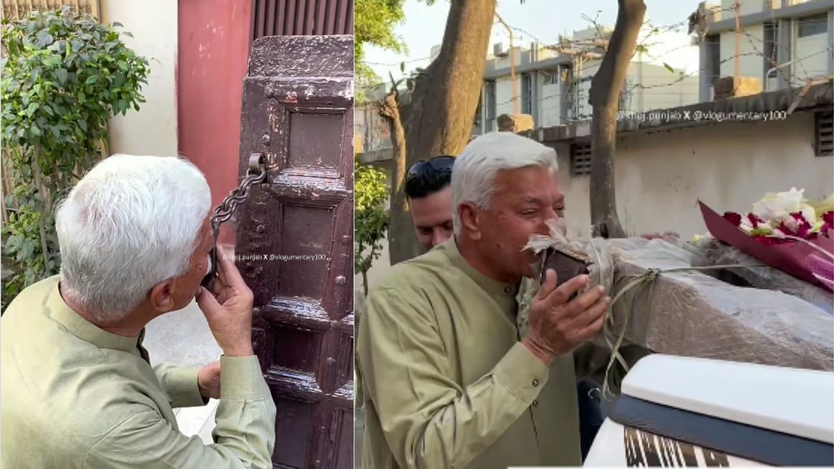 India To Pakistan: 76 ஆண்டுகளுக்கு பிறகு பாகிஸ்தானியரிடம் ஒப்படைக்கப்பட்ட கதவு.. நெகிழ்ச்சி சம்பவம்!