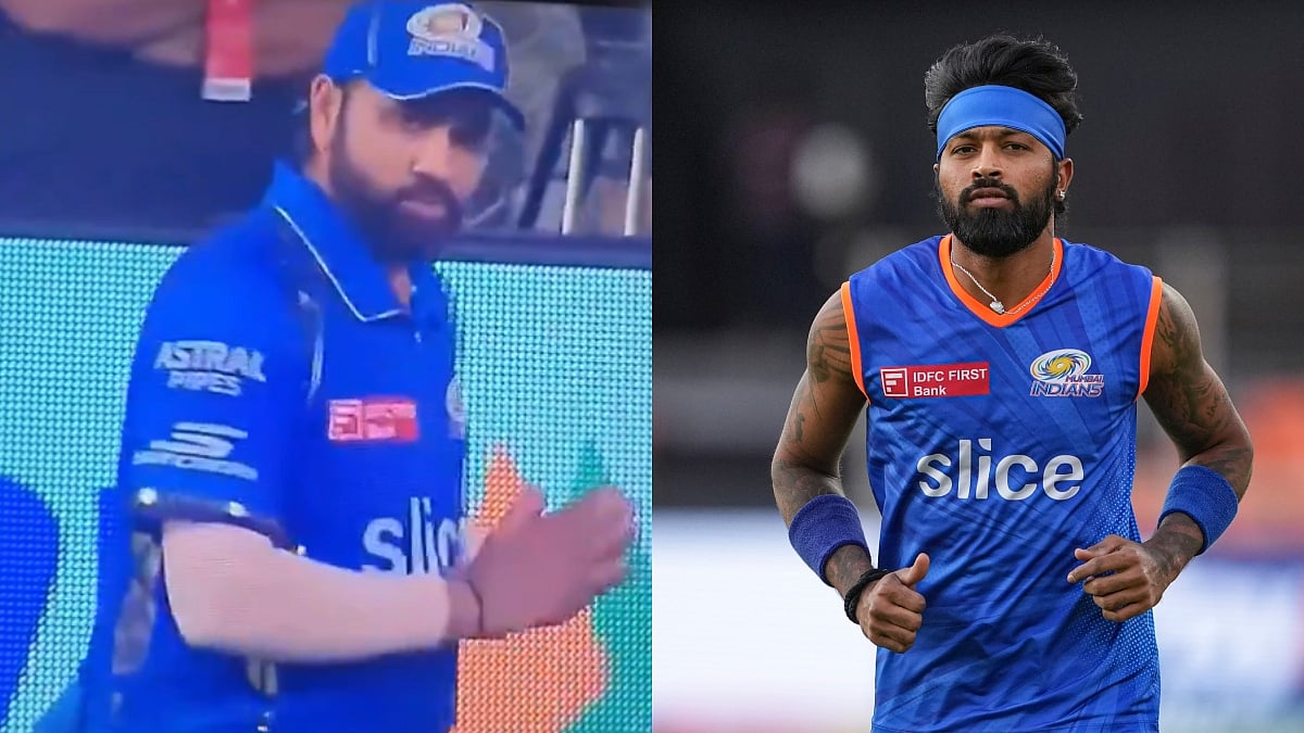 Hardik Pandya: `ஹர்திக்கிற்கு எதிராகச் சத்தமிடாதீர்கள்!' - வைரலாகும் ரோஹித் சர்மாவின் வீடியோ