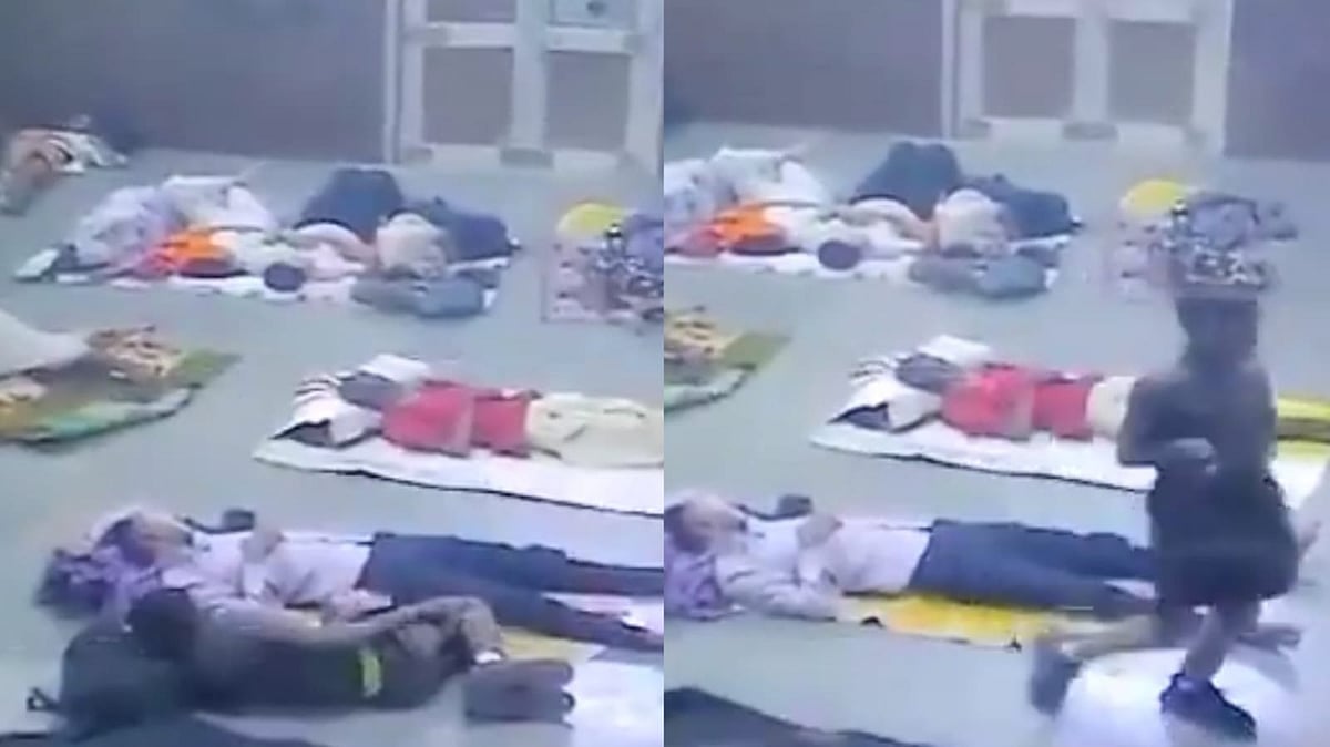 Sleeping Thief: ரயில் நிலையத்தில் பயணிகளோடு பயணியாகப் படுத்து கைவரிசை காட்டிய நபர்!