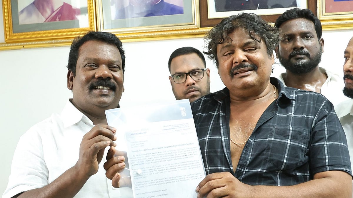 மன்சூர் அலிகான் - செல்வப் பெருந்தகை