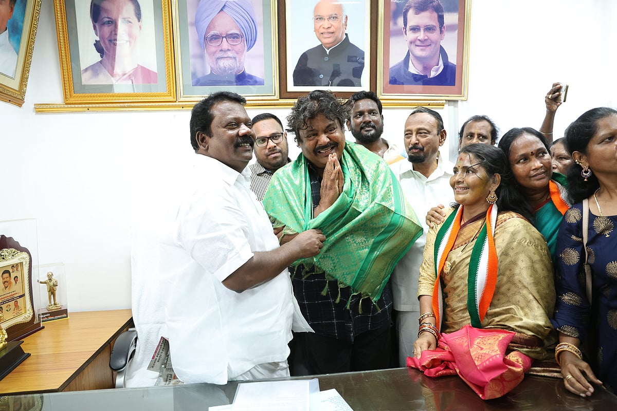 மன்சூர் அலிகான் - செல்வப்பெருந்தகை