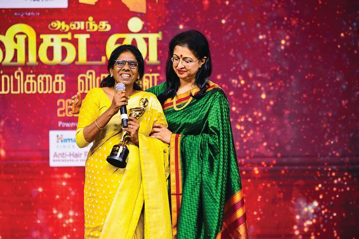 Nambikkai Awards: 'KIKUCHI' என்ற  நோயை நம்பிக்கையால் வென்ற பெண்! 
