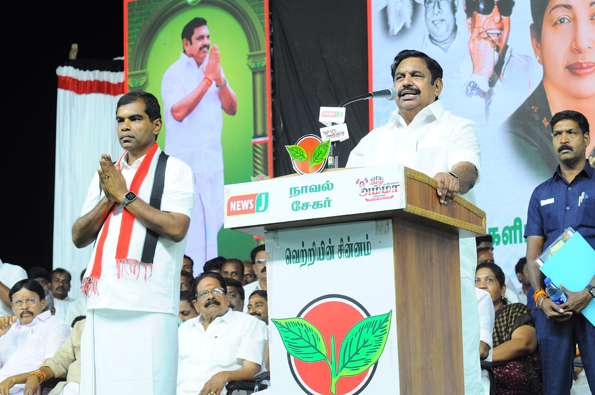 `தமிழகத்தையே காக்க முடியவில்லை; இதில் இந்தியாவை காக்கப் போகிறாரா ஸ்டாலின்?'-எடப்பாடி பழனிசாமி தாக்கு