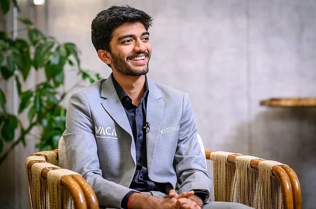 `இப்படியும் கொண்டாடலாம்’ - அன்று ராஜாவை தூக்கி எறிந்த வீரரை வென்ற குகேஷ்; சைலன்ட் ரியாக்‌ஷன் வைரல்